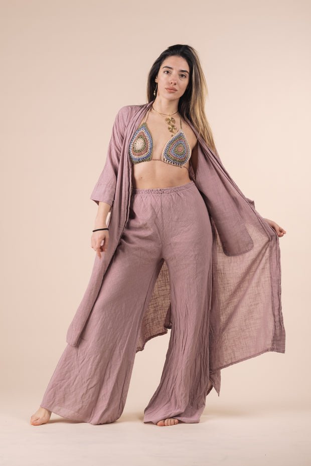 ANTIQUE PINK GIPSY PANTS