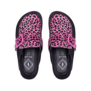 LONDON CLOG CAVALLINO+CAMOSCIO FUXIA