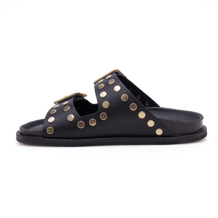 TWIGGY STUDS BLACK